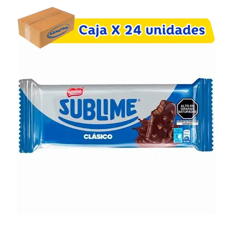 Sublime de 80ml x 24 unidades - Imagen 1